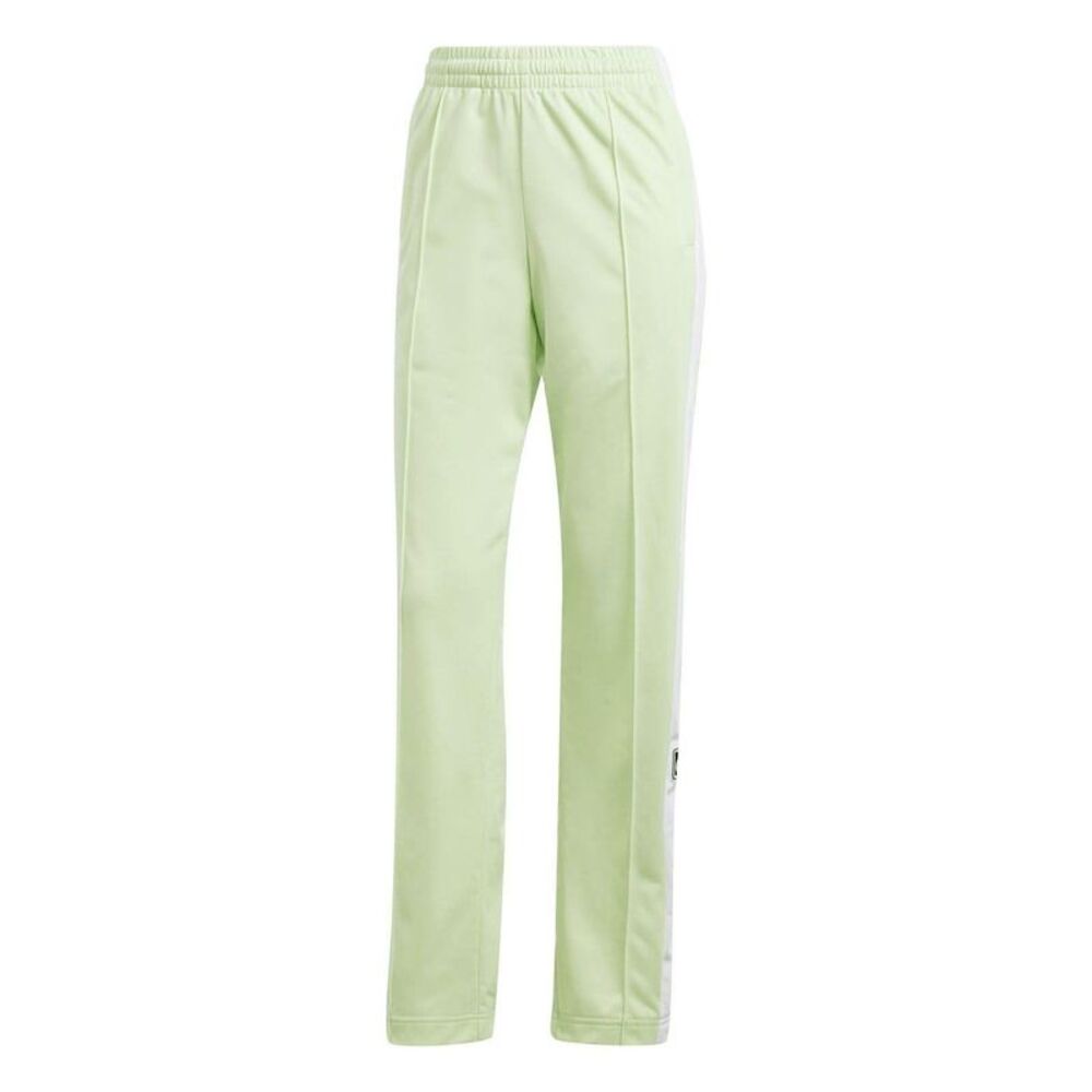 Adidas Womens/Ladies Adibreak Stripe Tracksuit Bottoms / Neon Lime